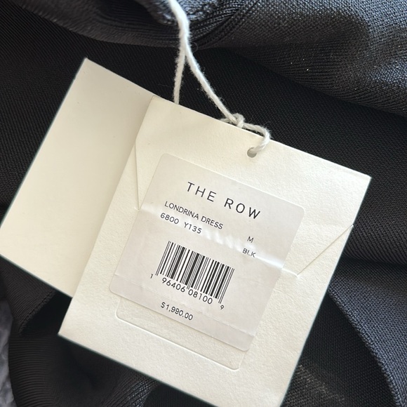 The Row Londrina Dress - Black Size M - Picture 10 of 10